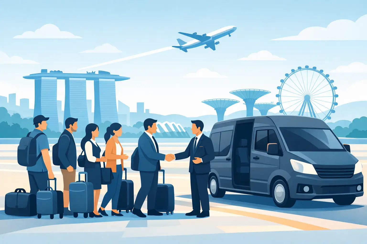 Airport Transfer Singapore for Groups and Teams Airport Transfer Singapore for Groups and Teams