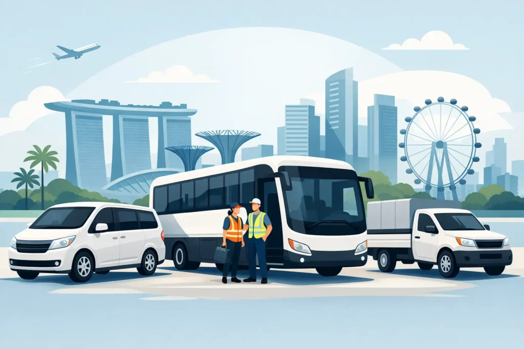 Best Vehicles for Worker Shifts in Singapore Best Vehicles for Worker Shifts in Singapore