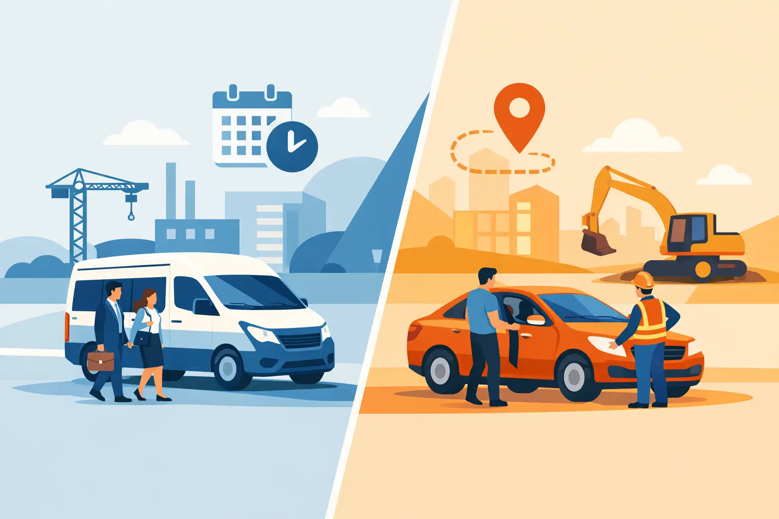 Contract Versus Ad Hoc Transport for Worksites Contract Versus Ad Hoc Transport for Worksites