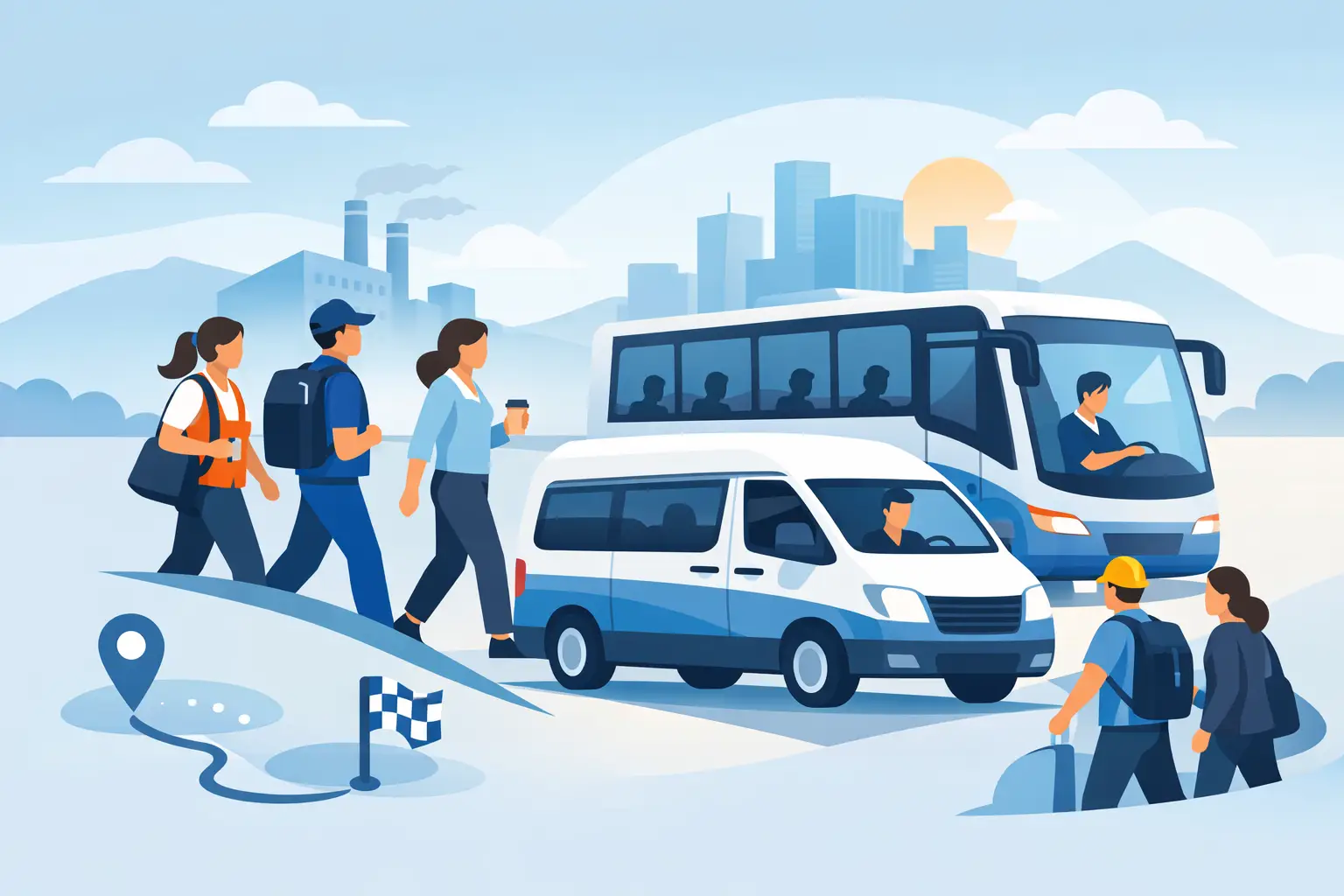 Workers Transport Services That Keep Shifts Moving Workers Transport Services That Keep Shifts Moving