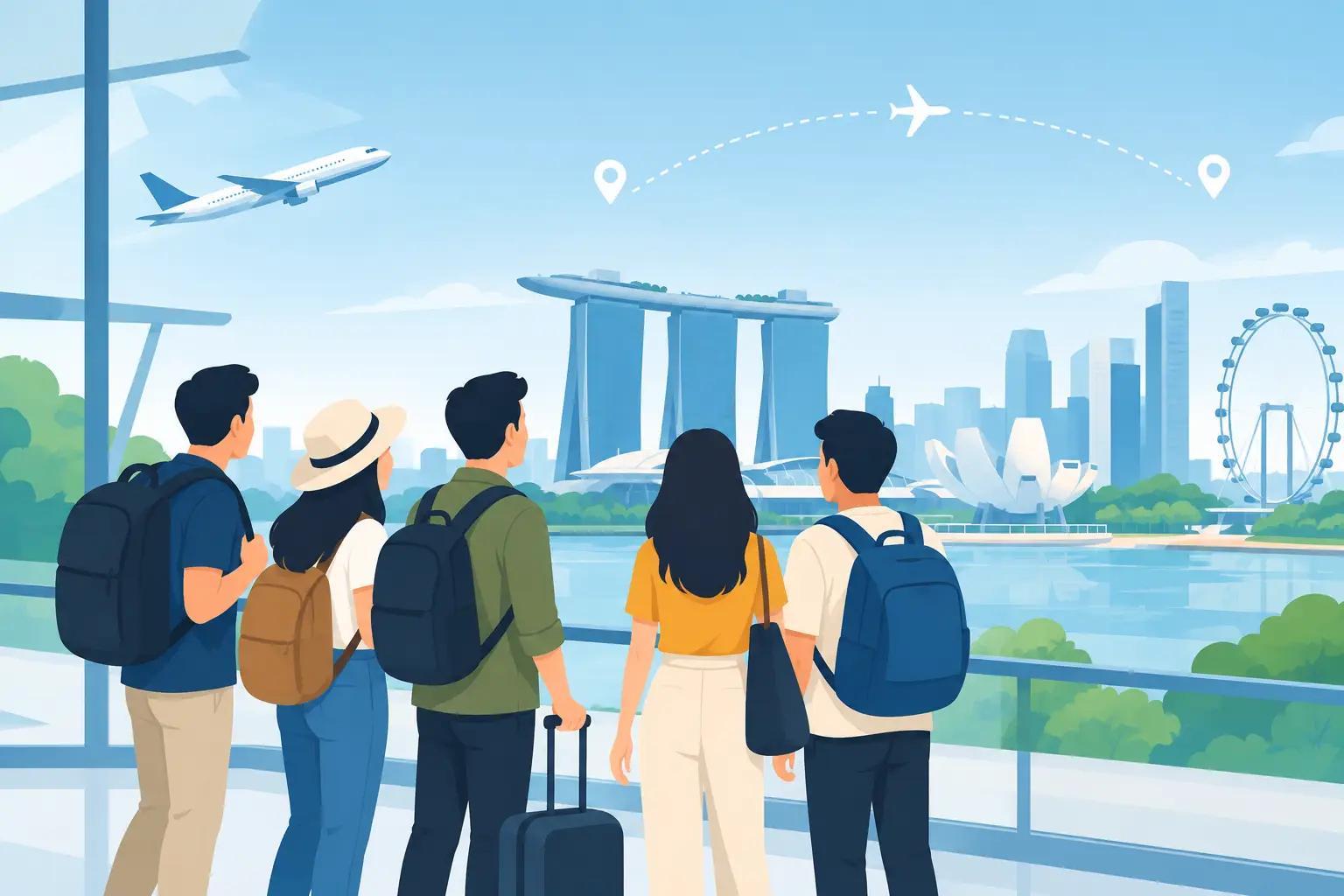 Cross Border Travel Guide for Singapore Groups