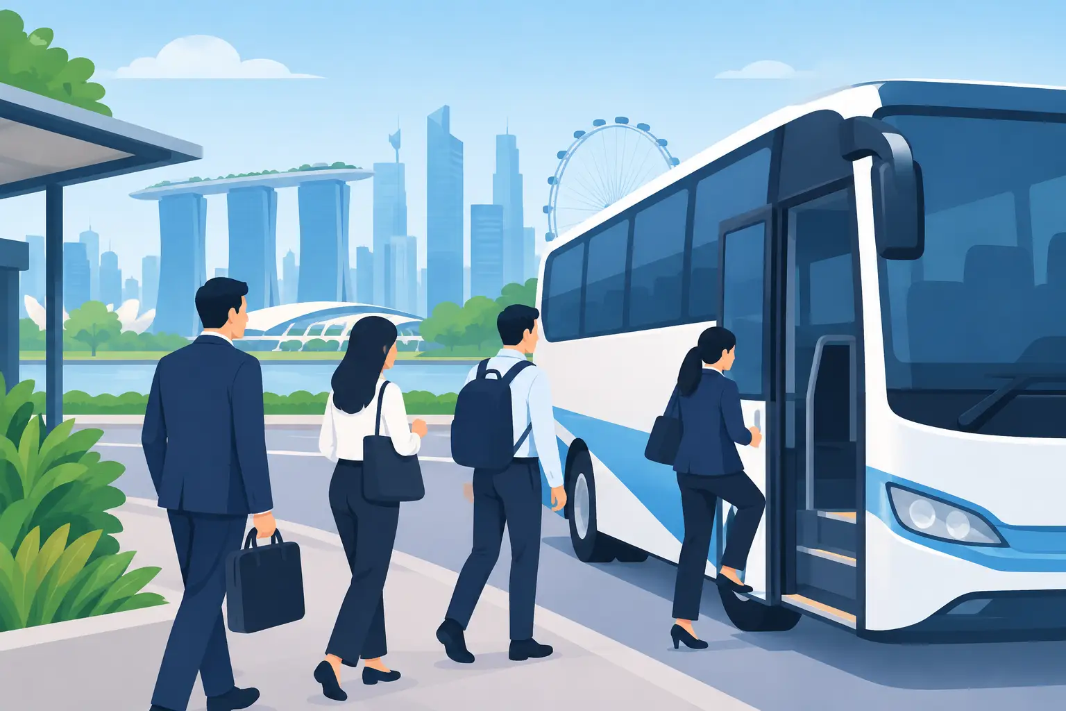Employee Transport Singapore for Reliable Shifts