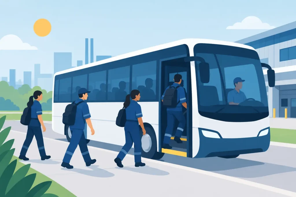 Employee Transportation That Keeps Shifts Moving