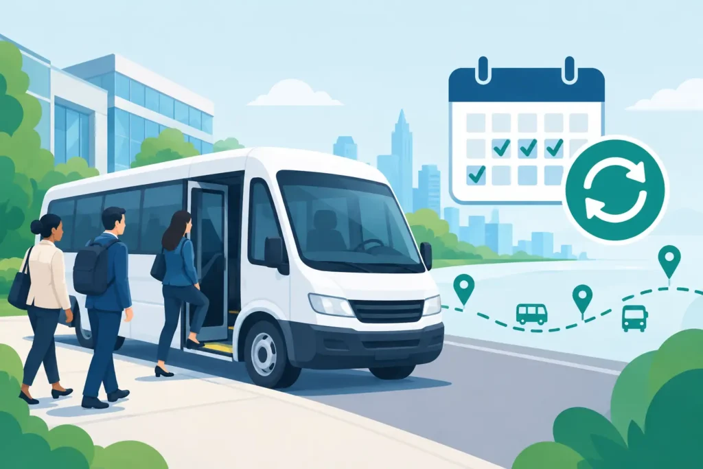 How to Arrange Recurring Shuttle Contracts