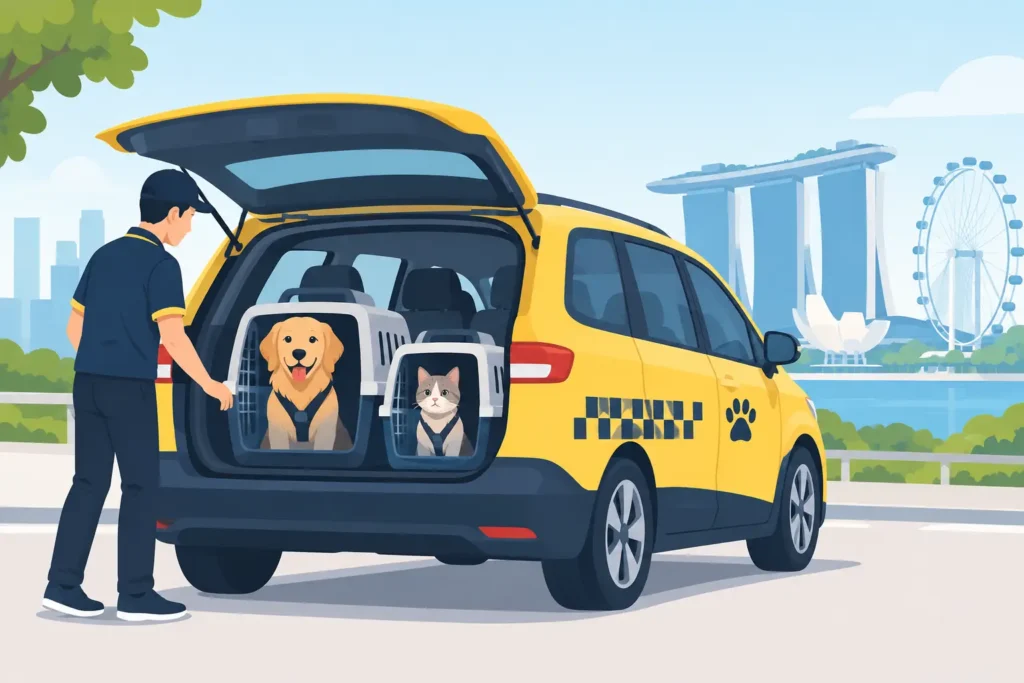 Pet Taxi Service Singapore for Safe Pet Rides