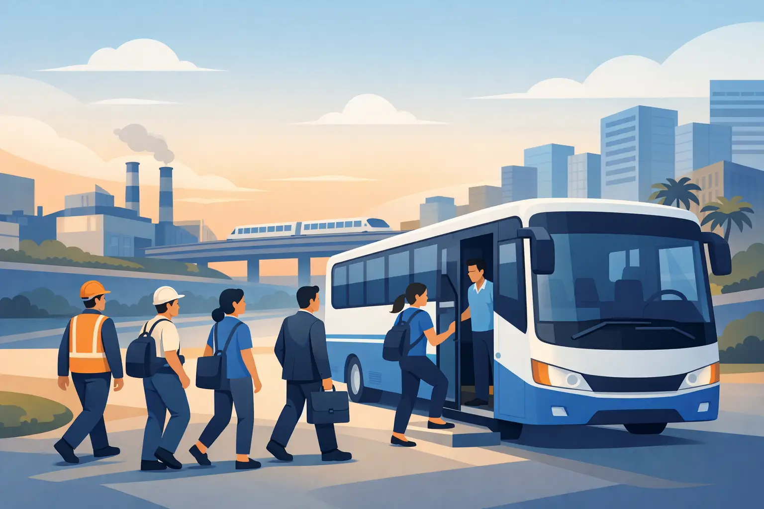 Staff Transport Jurong for Reliable Shift Travel Staff Transport Jurong for Reliable Shift Travel
