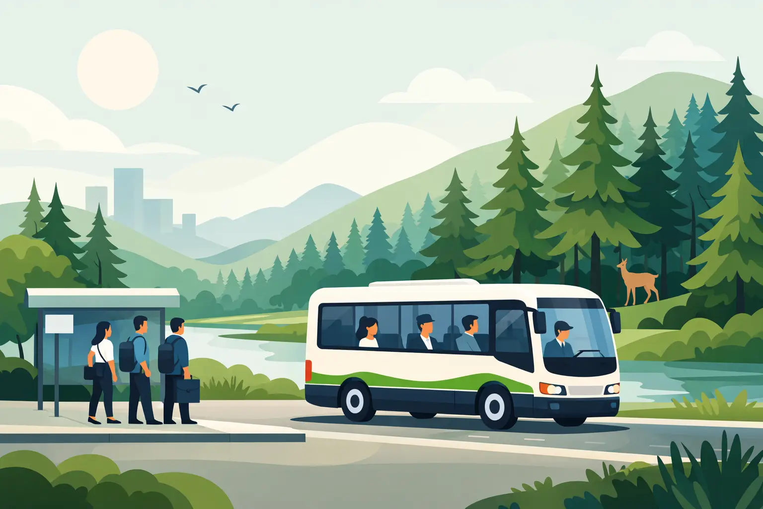 Staff Transport Woodland for Reliable Shift Travel Staff Transport Woodland for Reliable Shift Travel
