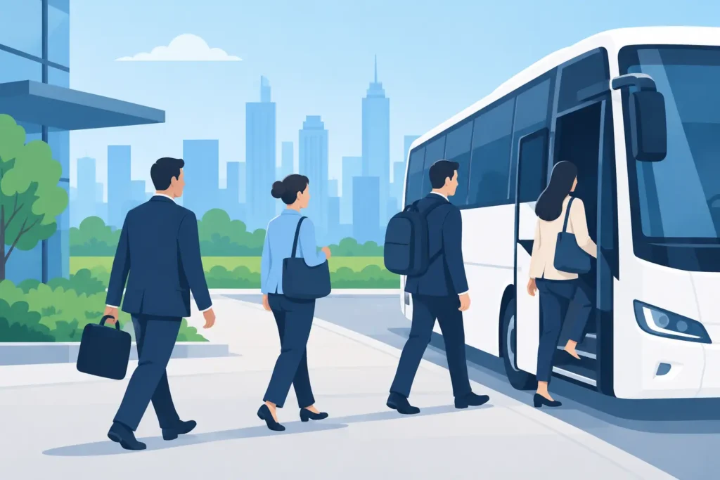 Transport Outsourcing for Reliable Staff Travel