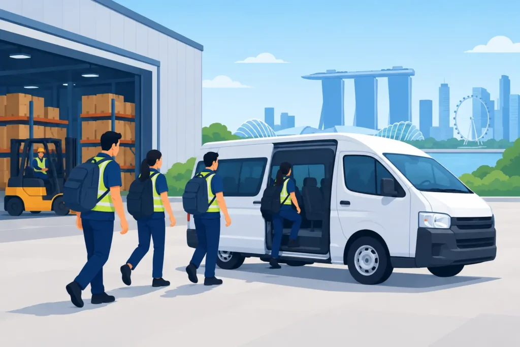 Warehouse Staff Transport Singapore That Works Warehouse Staff Transport Singapore That Works